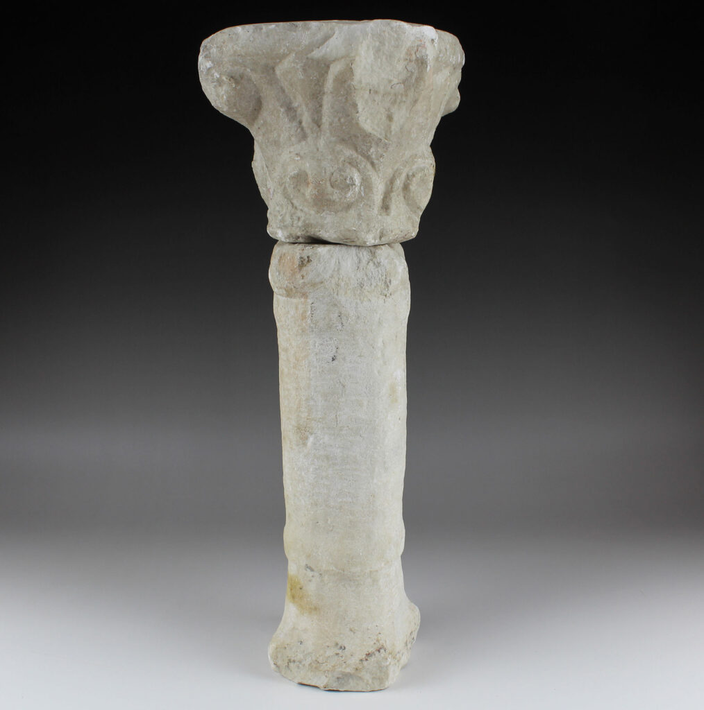 Roman Column With Capital For Sale Roman Antiquities For Sale   Roman Marble Column With Capital 2 4 1014x1024 