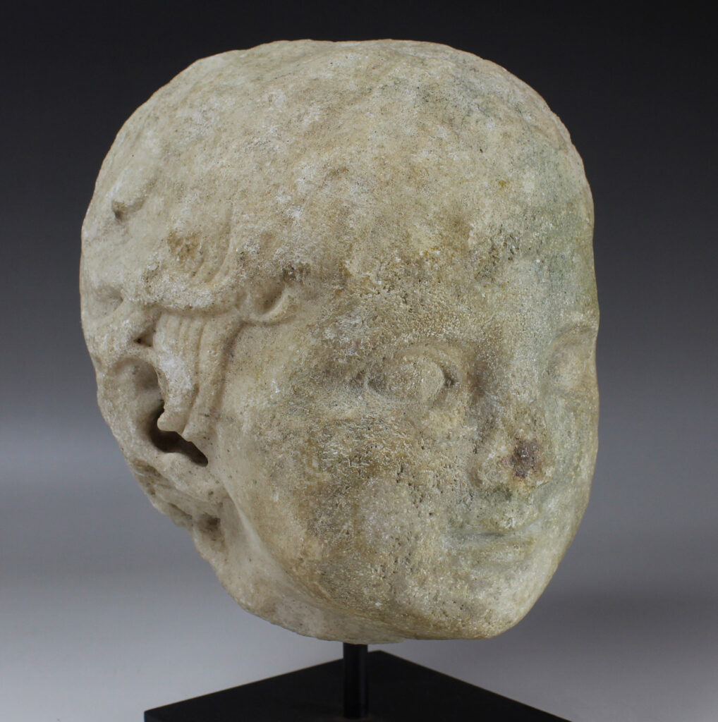 Greek head of a child for sale | Greek Antiquities for sale