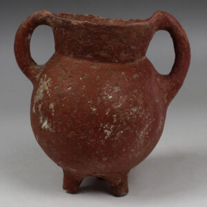 Bronze Age tripod cooking pot