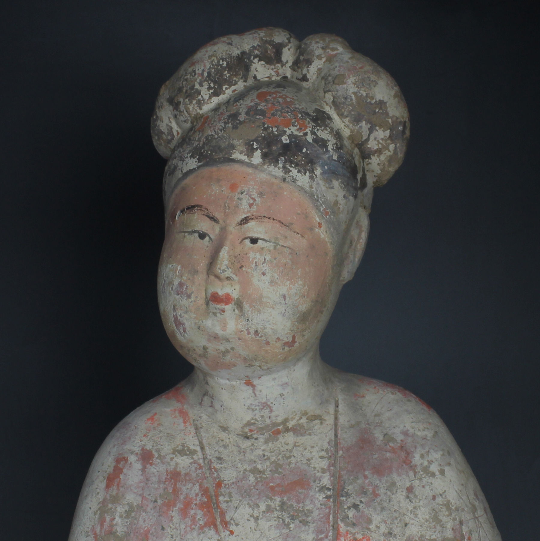 Chinese statuette of a Fat Lady for sale | Asian Antiquities for sale