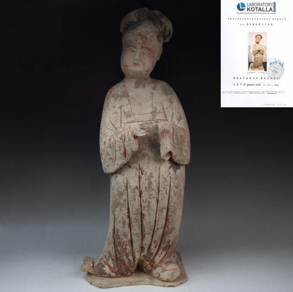 Chinese statuette of a Fat Lady