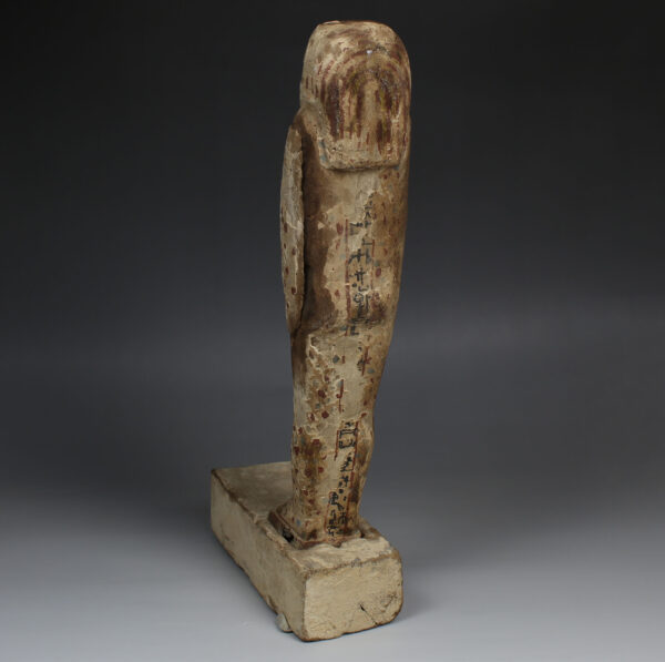 Egyptian Ptah-Sokar-Osiris figure inscribed