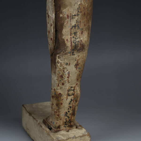 Egyptian Ptah-Sokar-Osiris figure inscribed