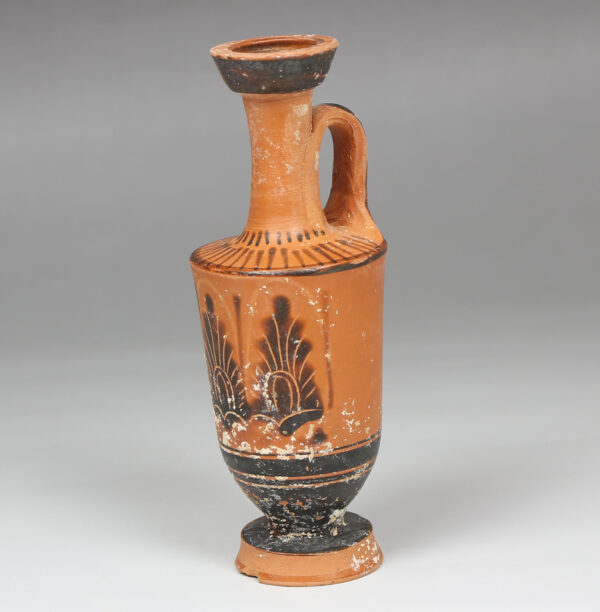 Greek lekythos with palmettes