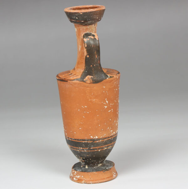 Greek lekythos with palmettes