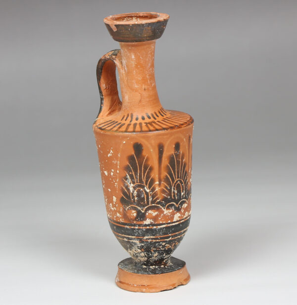 Greek lekythos with palmettes